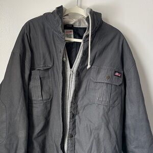 Dickies Charcoal Military Field Jacket
